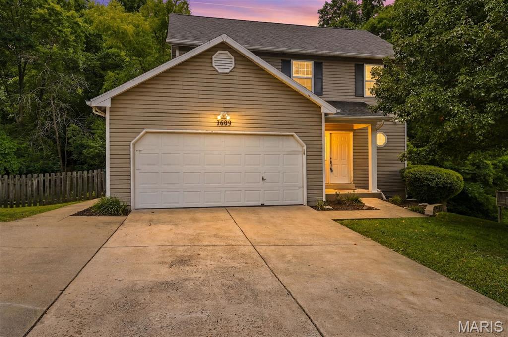 Hurry!! Don't let this one slip away!!  Fantastic opportunity to own this beautiful 2 story home on an amazingly private large lot!!  With 3 spacious bedrooms, this home offers a wonderful open floor plan!  The main floor is bright and airy hosting a great room with bay windows that is open to the large eat in kitchen with granite counters, custom back-splash, and updated appliances.  A sliding glass door leads to the oversize deck with pergola overlooking the amazing fenced backyard backing to trees and privacy galore!!  Upstairs hosts 3 very generous sized bedrooms, and still offers the light and bright feeling this home has to offer!!  The finished lower level has high ceilings with an additional rec room!!  Newer roof, great location, must see!!