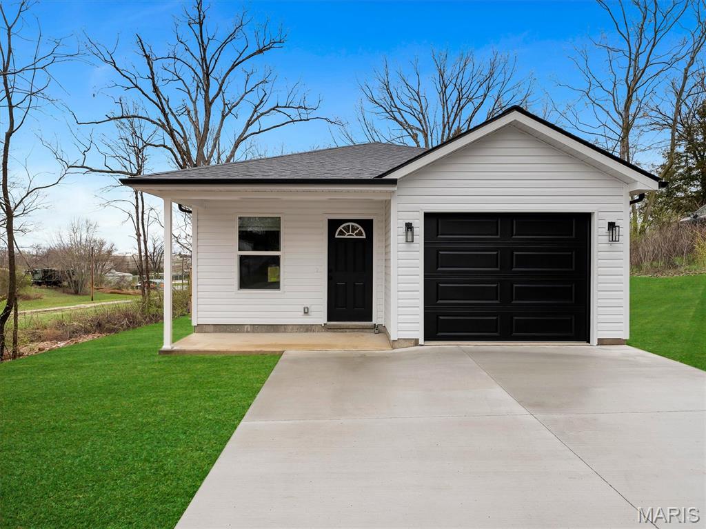 CHARMING NEW CONSTRUCTION meets convenience in this single-family home in the heart of St. Clair! This brand new, thoughtfully designed home features vinyl plank flooring, granite countertops and stainless steel appliances. Step into the open concept layout with a seamless flow between living, dining and kitchen areas ideal for cozy family evenings. This 3 bedroom 2 bathroom home is perfectly situated in a quiet neighborhood in town, combining comfort, convenience and small town charm!