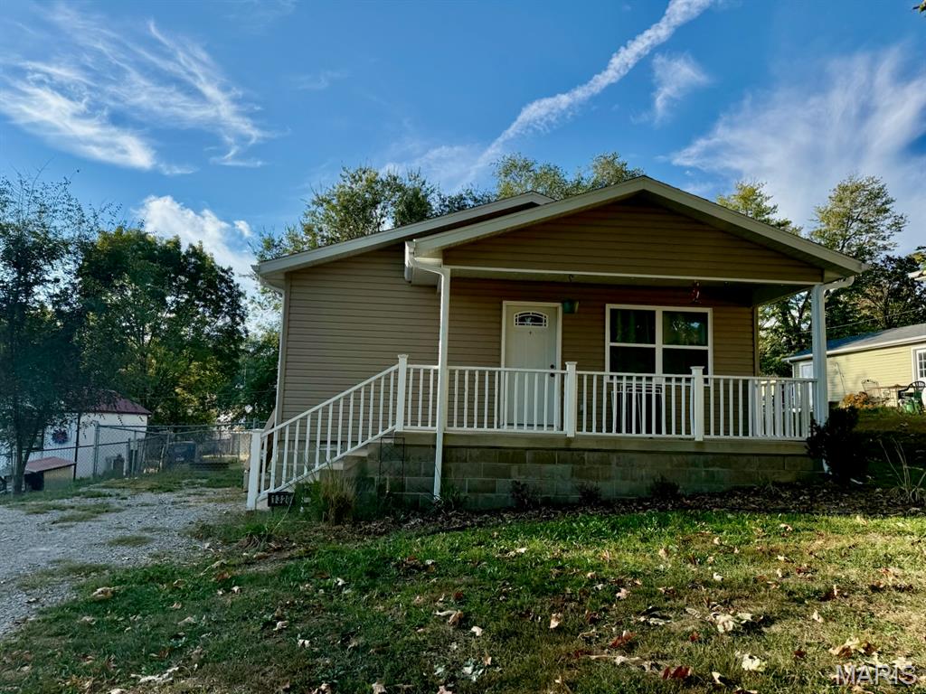 Charming 3-bedroom, 1-bath home featuring an open-concept kitchen, dining, and living area. Kitchen appliances are included, along with a spacious laundry room complete with washer and dryer. Enjoy the large, fenced backyard—perfect for outdoor activities—and a storage shed that stays with the property. The home was built in 2015 as part of a Habitat for Humanity project and features a new roof in September of 2025. Call for your viewing today!
