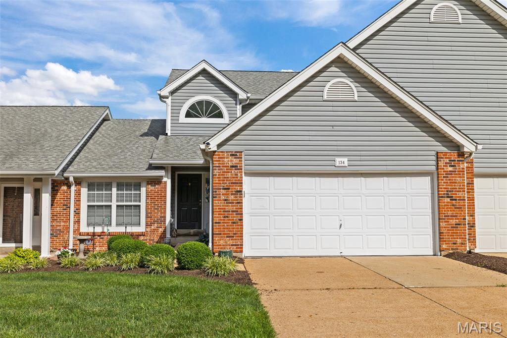 Located in a prime Ballwin location, this 2-story townhome includes 2 bedrooms and 3 1/2 baths.  The living room features a wood-burning fireplace and wood flooring.  The dining area has wood floors and leads out to back deck.  The kitchen has stainless appliances and a ceramic tile floor.  A half bath completes the main level.  The upper level features a primary bedroom suite.  The bedroom is large with a walk-in closet.  The primary bath has a vanity and shower.  The upper level also contains a 2nd bedroom and guest bath room with tub/shower.  The lower level features a finished living area and full bath.  A walkout leads to a second deck.  A large 2-car garage completes this wonderful townhome.