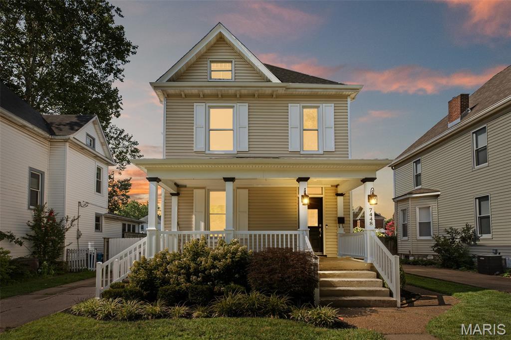 Nestled in the heart of Maplewood, 7448 Flora Avenue offers the perfect blend of timeless charm and thoughtful modern updates. This beautifully renovated 3-bedroom, 2-bath home has been updated throughout while preserving the character that makes Maplewood so special. Gleaming hardwood floors flow throughout the main living spaces, creating a warm and inviting atmosphere.

The functional floor plan is ideal for everyday living, with comfortable gathering spaces and updated finishes that make this home truly move-in ready. Whether you're hosting friends, enjoying a quiet evening at home, or watching the kids play in the yard, every space has been designed with comfort and livability in mind.

Located just minutes from Maplewood's vibrant restaurants, coffee shops, parks, and local boutiques, you'll enjoy one of St. Louis' most sought-after communities with a true neighborhood feel. Perfect for families, first-time buyers, or anyone looking for a beautifully updated home in an unbeatable location, 7448 Flora Avenue is ready to welcome its next chapter.