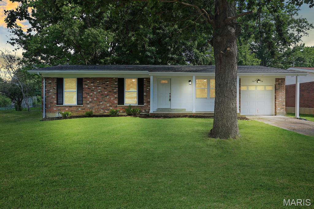 Peaceful - equity - updated. Things that come to mind when you see 3855 Belcroft Drive — a beautifully renovated 4-bedroom, 3-bath home tucked away in a quiet, up-and-coming neighborhood in Florissant. Offering over 1,900 square feet of finished living space, this home combines modern updates with a spacious, functional layout.

The main level features 3 bedrooms and 2 full bathrooms, an open and inviting living area, and stunning fully renovated interior that’s move-in ready. Downstairs, the finished lower level adds over 700 square feet of additional living space, including a 4th bedroom, full bathroom, and a versatile family room that’s perfect for guests, a home office, or entertaining.

Situated on an open, flat lot the property offers extra breathing room and an expansive backyard that’s ideal for outdoor gatherings, gardening, or simply enjoying the space. The 1-car attached garage provides added convenience and storage.

If you’re looking for a turnkey home with plenty of room to spread out in a peaceful Florissant neighborhood, 3855 Belcroft Drive is one you won’t want to miss.