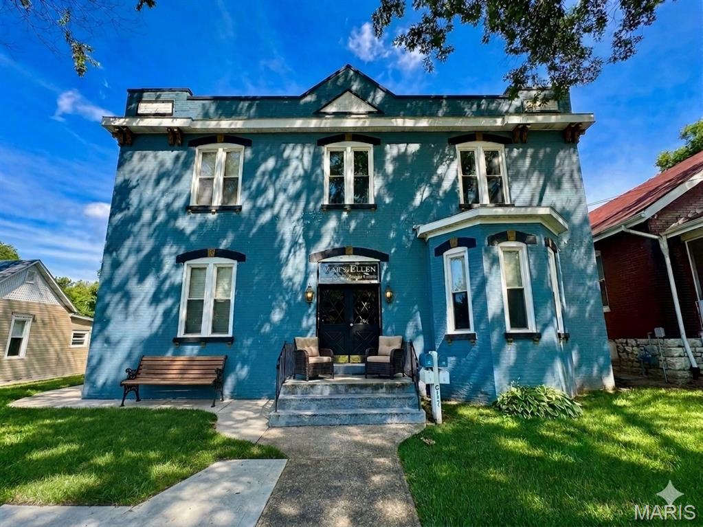 Welcome home to Unit 4-UPPER LEVEL APARTMENT-at 617 Sycamore Street in Belleville! Nestled in one of the city's most charming historic neighborhoods, this beautifully renovated upper-level apartment offers the perfect blend of classic character and modern convenience. Step inside and discover a space that feels completely brand new. Fresh updates can be found throughout the unit, including new finishes, updated fixtures, modern flooring, and a bright, clean interior designed for comfortable everyday living. The thoughtful renovations create a move-in-ready home where tenants can enjoy the benefits of contemporary style while living in a neighborhood rich with history and charm. As an upper-level unit, you'll enjoy added privacy, elevated views, and a quiet living environment. Large windows allow natural light to fill the space, creating a warm and inviting atmosphere throughout. Whether you're relaxing after work, hosting friends, or working from home, this apartment provides a comfortable and functional layout to fit your lifestyle. Residents will appreciate the convenience of on-site laundry, with coin-operated washer and dryer facilities located in the basement, making laundry day simple and accessible without leaving home. Located on picturesque Sycamore Street, you'll be surrounded by the character and beauty of one of Belleville's most established neighborhoods. Enjoy easy access to downtown Belleville, local restaurants, shopping, parks, entertainment, and major transportation routes. The location also provides convenient access to Scott Air Force Base and the greater St. Louis metro area, making commuting a breeze. Parking spots available. Close to SWIC, SAFB and St. Louis. This is a NO SMOKING and NO PET home. $50 application fee required for all occupants 18 years of age or older. Credit, criminal, employment and rental verification will be conducted. Holding (security) deposit required within 24 hours of approval. ***Some photos have been virtually staged/edited.