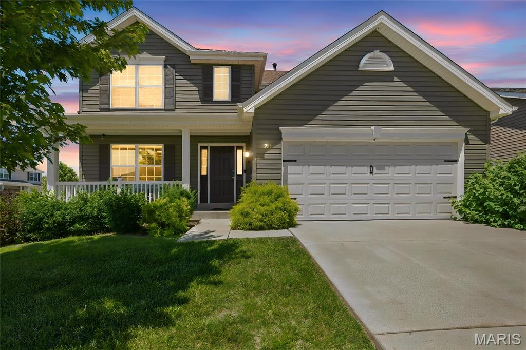 Welcome home to this stunning 5-bedroom, 3.5-bath with 2600+ sqft of living space. From the moment you arrive, you'll appreciate the thoughtful updates & exceptional living spaces throughout. Step inside to find an inviting open floor plan featuring newer flooring on the main level. Updated cabinets, beautiful countertops, nice size island & a convenient instant hot water faucet in the kitchen, ideal for the chef in the family, while giving you plenty of room for gathering & entertaining. The cozy gas fireplace creates a warm focal point in the main living area, with large windows bringing in abundant natural light & showcasing the serene backyard setting. Make your way upstairs where you will be greeted with 4 large bedrooms, including the primary ensuite, complete with a separate shower and tub. A new roof installed in 2024 adds peace of mind & value for years to come. The finished walk-out lower level expands your living space with a spacious entertainment room, additional sleeping area, & plenty of flexibility for guests, recreation, or a home office. With generous size rooms, this home offers the perfect blend of comfort, functionality & style. Don't miss this incredible opportunity to own this beautifully maintained home offering privacy & a space that truly is set apart. This home is move in ready!.
