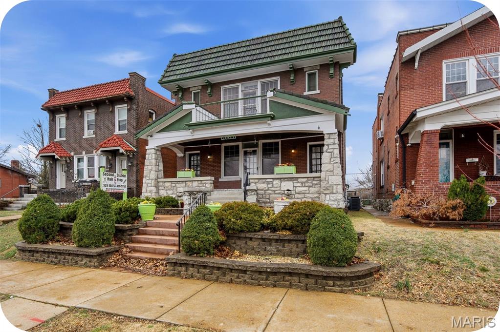 Welcome to this Princeton Heights beauty. You will be smitten at the curb. Property has been meticulously maintained for 30+ years.  You will note all the love and care this property has been given immediately. Building is 3382 sq feet total! Units are ~1691 sq ft per unit!!! So rare!!!  These units are HUGE!  You will walk in and note ALL charm you see in our city bungalows: Wood floors, fireplace, stained glass windows, wood trim, butler pantry etc.  ALL the rooms are so BIG.  Two bedrooms and a HUGE bonus room off the main bedroom.  Updated bathrooms and kitchens.  All appliances stay belonging to the landlord. Upstairs unit available for owner occupants.  Occupancy has been passed.  Lower level has a salon,  finished area and a 1/2 bathroom and bonus room. Princeton Heights is home to Onesto's, Pizzeria Tivoli, Zoomies, And Jovick Brothers Burgers! Back yard is fenced. Composite deck off 1st floor.  2nd floor has balcony with newer roof. 2 car garage and 1 off street parking available for 2nd floor- SWEET!  Regarding systems: Roof 8-10 years old, Upstairs HVAC New Nov 25', Composite deck off 1st floor, stamped concrete, sewer and stack replaced with PVC. Come quick. Duplexes this big & in this condition are rare!
