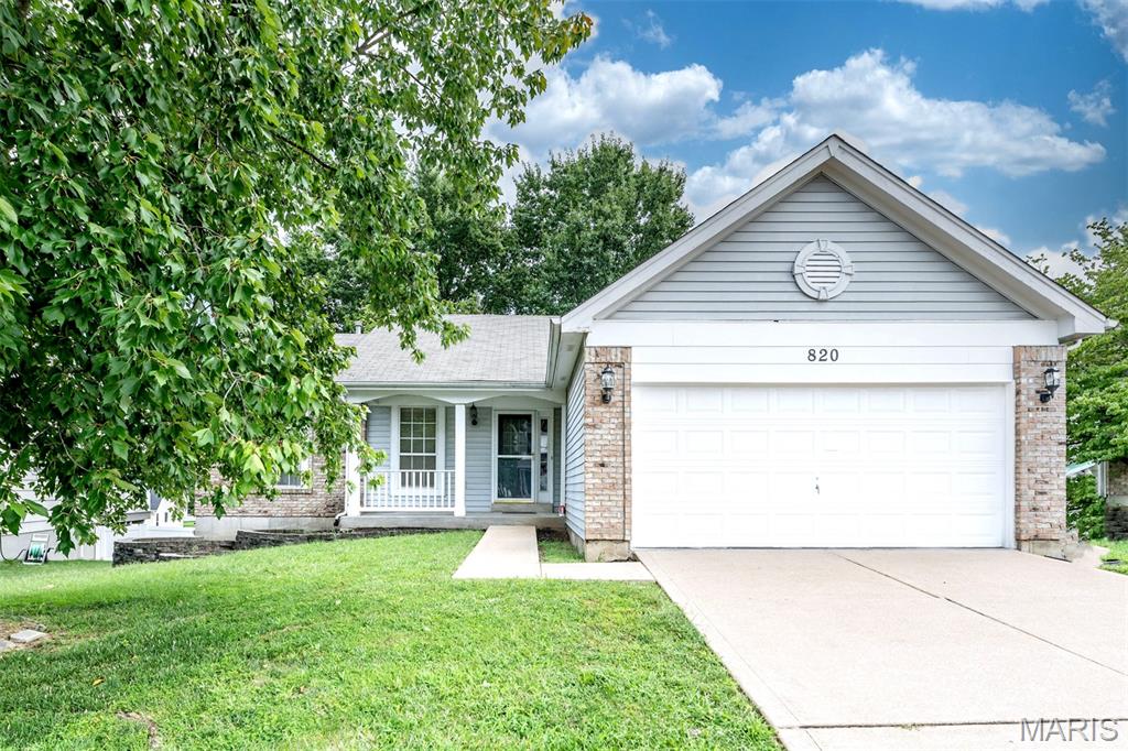 Welcome to this inviting ranch offering comfortable one-level living with plenty of additional space in the finished walkout lower level. The main floor features three bedrooms, two full bathrooms, and a spacious living room, complemented by newer stainless steel appliances in the kitchen. The finished basement expands the living space with a generous recreation/living area, bar area, and full bathroom, with convenient walkout access to the backyard. Recent improvements include a new hot water heater in 2026 and approximately three-year-old carpeting. A great opportunity for a buyer looking for a flexible floor plan and substantial finished space. Property to be sold in as-is condition. Seller will not provide or pass occupancy inspection.
