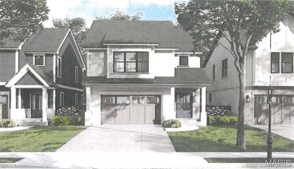 Fantastic opportunity to custom build with Vanderbilt Homes in the Ladue School District (Reed Elementary). 2 Story floor plan is already approved and ready to build. 5 BD,3.5 Baths with approx. 2615 SF of living space including finished lower level. Buyer can
choose colors and finishes. Amenities include a center-island granite kitchen with a gas cooktop, refrigerator, and stainless appliances. The luxury primary suite boasts two walk-in closets, a tiled bath with double vanities, and a tiled shower with a glass door. The finished lower level features a fifth bedroom, a third full bath, and storage room.  Additional features include a wood entry foyer, and  wood floors on the main level, zoned HVAC, gas fireplace, sprinkler system, a level back yard and a cubby area off the dry-walled two-car garage. The home is surrounded by other new homes in the neighborhood with convenient access to Highway 170, Clayton, airport, with schools and parks nearby. Location, Price, and New- welcome!