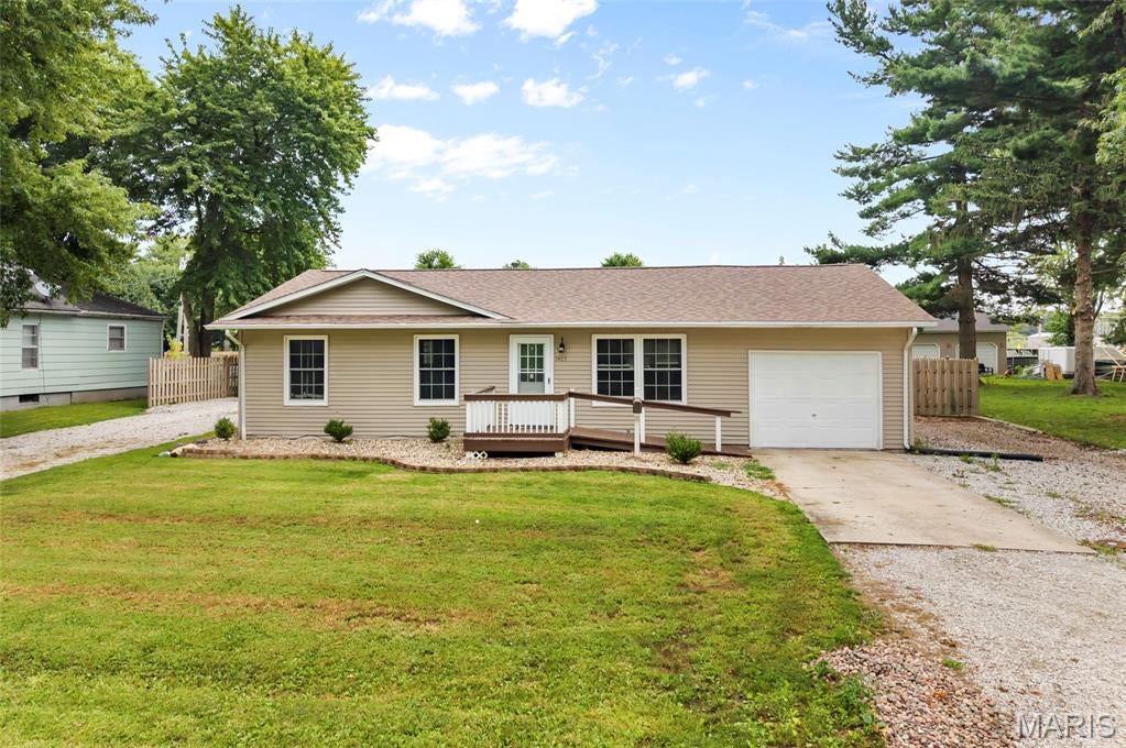 Great Location • Double Lot • Move-In Ready Ranch
Welcome home to this move-in-ready 3-bedroom ranch nestled on a spacious double lot! This property offers plenty of room both inside and out, making it ideal for comfortable living, entertaining, hobbies, and storage.
The beautifully remodeled kitchen, updated in 2019, features a stove, refrigerator, and dishwasher that stay with the home. Large bedrooms, laminate flooring throughout, newer windows, and an updated full bathroom add to the home's appeal.
Outside, enjoy the privacy-fenced backyard, a charming she shed, and a covered patio—perfect for relaxing or entertaining. The impressive 36' x 30' pole barn with 10-foot walls provides exceptional storage for vehicles, recreational equipment, tools, and all your toys. A second shed is also included.
With a great location, generous double lot, spacious backyard, and abundant storage, this property offers the space and versatility you've been looking for. Don't miss your opportunity to make this wonderful ranch home your own!