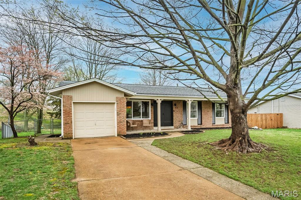 Welcome home to 404 Quentin Dr. in St. Charles! This well-cared-for, move-in-ready beauty blends modern updates with timeless comfort. Enjoy easy single-level living with an open, functional layout featuring three spacious bedrooms, two full baths, an updated kitchen with granite countertops, separate dining, and a bright, inviting living room. Need more room to spread out? The finished basement delivers a large recreation space, two dedicated home office areas, and a third full bath—perfect for today’s lifestyle. Step outside to relax on the deck overlooking a fully fenced yard, ideal for kids, pets, and outdoor entertaining. Just minutes from Fountain Lakes Park and historic downtown St. Charles, you’re close to shopping, dining, and entertainment. With it's prime location, thoughtful updates, and versatile living spaces, this home is one you don’t want to miss!