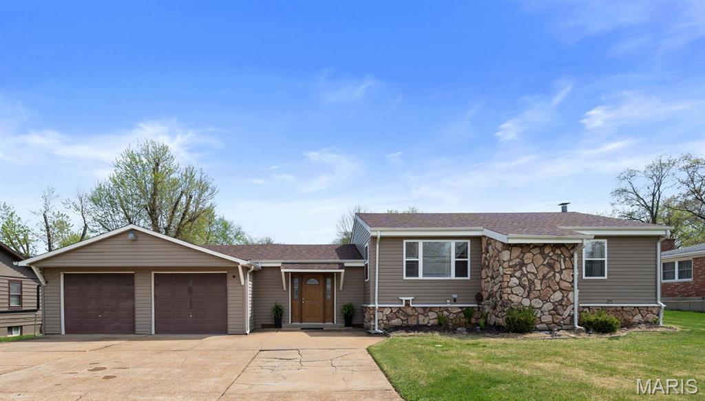 Welcome to the house that throws the party for you.

This well maintained 3 bed, 2 bath home in the Mehlville School District is completely move-in ready.. and just in time for pool season. Unpack, fire up the grill, and be hosting by Memorial Day.

The beautifully renovated kitchen is the heartbeat of the home and offers a clean, modern feel, perfect for quiet mornings, pre-party prep, and everything in between. If you don’t already love entertaining your guests inside, outside is where this home truly shines. Situated on over half an acre, the backyard features an above-ground pool, and a massive covered bar area built for grilling, watching the game, or entertaining friends rain or shine.

With a 4-car tandem garage and massive driveway with parking for up to a dozen cars- there’s always room for your guests.

This isn’t just a home—it’s a lifestyle.
