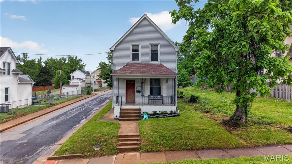 Investor Opportunity – Stable Rental History in U City
This traditional 2-story home offers a solid rental track record, with prior rents of $950/month (2018–2022) and $975/month (2022–2026), presenting a stable income baseline with potential for future increases.
The property features 3 bedrooms and 1.5 bathrooms across 1,200+ square feet of living space. The layout includes both a living room and separate family room, providing flexibility and appeal for tenants. The main level includes a bedroom and half bath, while the second floor offers two spacious bedrooms and a full bath.
Additional highlights include a large eat-in kitchen with gas cooktop and dishwasher, a full basement with washer/dryer hookups and ample storage, and a sizable backyard on a corner lot—features that support long-term tenant retention.
Please note: the furnace will require replacement, presenting an opportunity to add value and improve efficiency.
Overall, this property combines consistent rental history, functional layout, and upside potential—ideal for investors seeking steady cash flow with room for improvement.  This home is sold in 'As-Is' condition.  The seller will not obtain the municipal occupancy inspection or make any repairs.