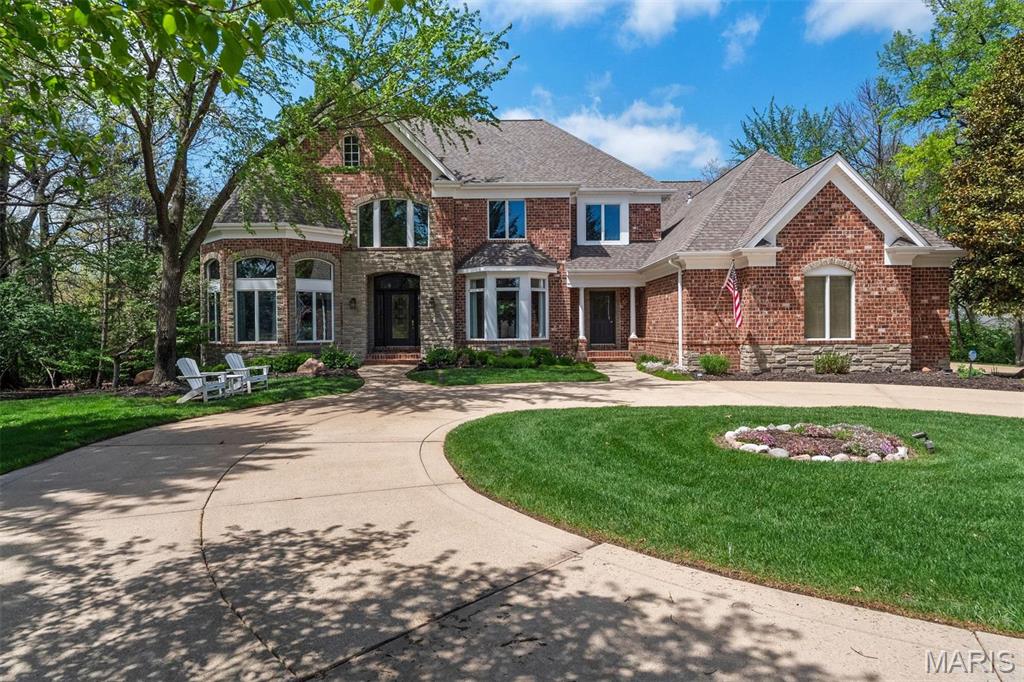Welcome to elevated living in the heart of Town and Country. From the 2-story foyer w/ its sweeping curved staircase to the soaring Great Room framed by floor-to-ceiling windows, every detail is crafted to impress. The gourmet Kitchen is a culinary haven, outfitted w/ Thermador appliances, honed granite surfaces, & custom cabinetry. The adjacent Hearth Room offers a warm, inviting space that looks out onto the expansive deck. The main floor Primary Suite is a true retreat, featuring a spa-inspired Bathroom w/steam shower & luxury finishes. The LL transforms into an entertainer’s dream, complete w/ Media Room, elegant Wine Tasting Room, & temperature-controlled cellar to house your collection. Outdoors, your private resort awaits: sparkling pool, bubbling hot tub, & firepit lounge all surrounded by serene grounds. Directly across from idyllic Longview Park, where winding paths, grazing horses, & natural beauty create the perfect backdrop for your luxurious lifestyle. Additional Rooms: Mud Room, Wine Cellar