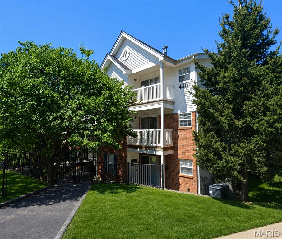 Beautiful Second-Level Condo in a Fantastic St. Peters Location! Welcome home to this bright and beautifully maintained 2nd-floor condo in the desirable Turnberry Gardens community. Conveniently located just minutes from shopping, dining, entertainment, the Rec-Plex, and everyday conveniences. A single flight of stairs leads to this inviting unit featuring easy-care laminate flooring throughout. The light-filled kitchen offers granite countertops, updated fixtures and appliances, and a sunny window, while the private deck provides the perfect spot to relax and enjoy some fresh air. Additional conveniences include a private laundry room with hookups for a full-size washer and electric dryer, plus a generous private storage unit located near the front door. Residents also enjoy access to the community's exclusive pool area. Monthly rent is $1,495 and includes water, sewer, and trash. Tenant is responsible for electric and gas. Security deposit is $1,495. One pet under 50 lbs permitted with a $300 non-refundable pet deposit and $30 monthly pet fee. Third-party application/screening fee is $49. No short-term leases. Proof of renter's insurance required. Corner location • Upper-level unit • Community pool • Private deck • Extra storage • Fantastic St. Peters location!  Apply to rent the unit here:  https://apply.link/ho2OqfE