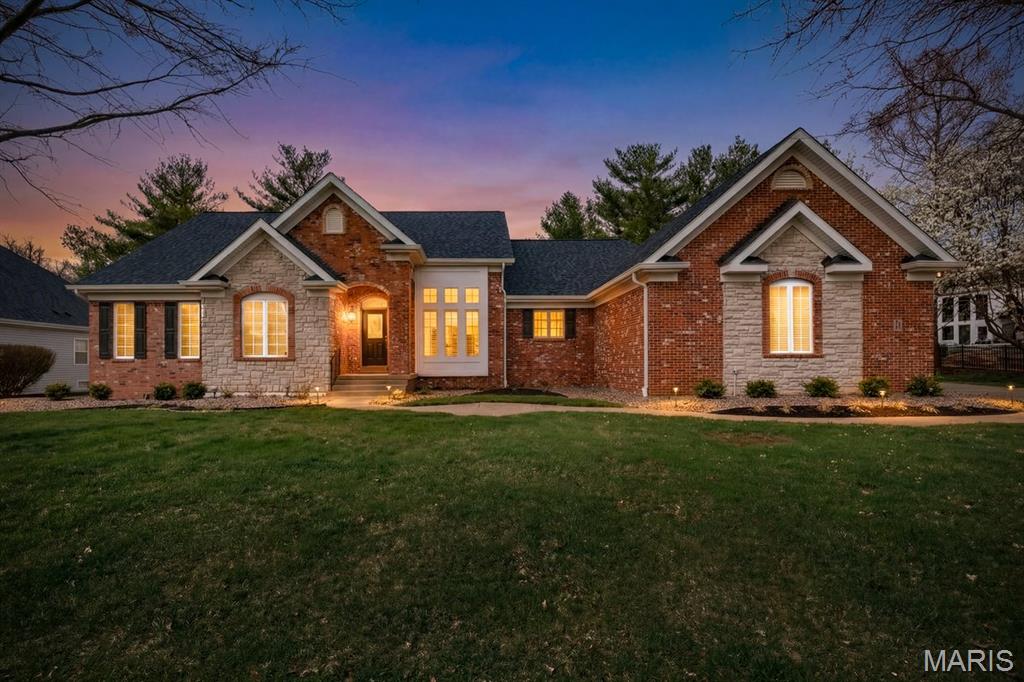 Welcome to this beautifully updated ranch home in the highly desirable Whitmoor community, where thoughtful upgrades, spacious living areas, and exceptional indoor-outdoor amenities come together to create a truly special property.

From the moment you arrive, the home’s striking brick and stone front elevation and oversized three-car garage create impressive curb appeal. Inside, the open floor plan is designed for both everyday comfort and effortless entertaining, featuring bright living spaces that flow seamlessly from room to room.

At the heart of the home is the fully updated kitchen, complete with modern finishes, stylish cabinetry, and generous workspace. The kitchen opens to the main living areas, making it the perfect space for hosting gatherings or enjoying quiet evenings at home.

The primary suite serves as a private retreat, offering comfort and convenience with smart blinds that allow you to easily control natural light and privacy. The fully renovated primary bathroom creates a spa-like experience, highlighted by a luxurious smart steam shower designed to bring relaxation and wellness into your daily routine.

The main level also includes two additional spacious bedrooms and well-appointed bathrooms, bringing the total to three bedrooms and three and a half baths throughout the home.

The finished lower level significantly expands the home’s living and entertaining space. This level features a large additional family room, wet bar, and wine cellar, making it ideal for hosting guests or creating a relaxing lounge atmosphere. The lower level also includes a dedicated workout room, bonus room that could serve as an office, hobby space, or guest area, and a recreation space complete with a pool table and shuffleboard table—offering something for everyone to enjoy.

Step outside to your own private backyard retreat. The outdoor space is centered around a beautiful in-ground pool, perfect for cooling off on warm summer days or entertaining family and friends. The yard offers the ideal combination of relaxation and recreation while maintaining a sense of privacy.

With its desirable ranch layout, extensive updates, and impressive lower-level amenities, this home offers a rare opportunity to enjoy luxury living in one of the area's most sought-after golf course communities. The combination of stylish finishes, flexible living spaces, and resort-style outdoor features makes this home ideal for both everyday living and unforgettable gatherings.

This exceptional property offers the perfect blend of elegance, comfort, and functionality—ready to welcome its next owners.
