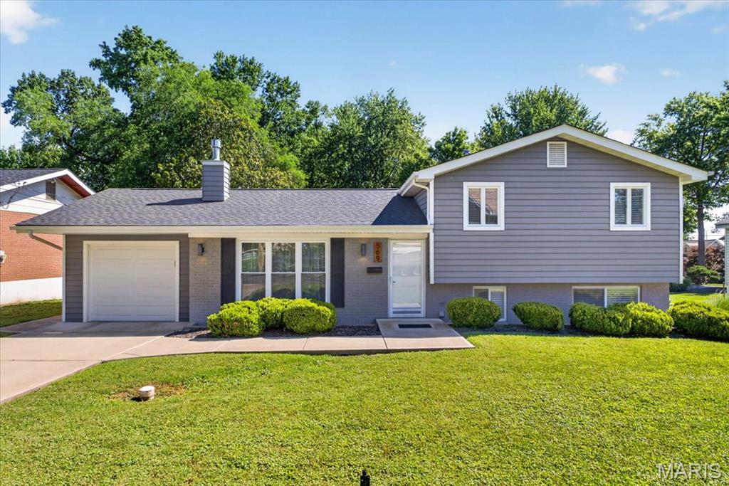 This is the one you've been waiting for in OLD TOWN FLORISSANT! Beautifully updated from top to bottom, this move-in-ready home combines modern finishes with timeless charm. Step inside to gleaming hardwood floors and an abundance of natural light that creates a warm, inviting atmosphere throughout.  Open floor plan living room has floor to ceiling windows, beautiful hardwood floors and cozy gas fireplace. The stunning kitchen is designed to impress, featuring granite countertops & back splash, white shaker style cabinetry, a center island, stainless steel appliances, includes a gas range—perfect for everyday living and entertainment . Outside, enjoy your private deck overlooking a spacious, fully fenced backyard with plenty of room for gatherings, pets, play, or simply relaxing outdoors. The home offers 3 comfortable bedrooms and 2 fully renovated bathrooms with shower/tub combo, while the finished lower-level family room provides valuable additional living space for a sleeping area, home office, gym, or game room. Short golf cart ride to shops, restaurants, parks, and community events of Old Town Florissant, this home offers the perfect blend of convenience, character, and comfort. 
Don't miss your opportunity to make this exceptional home yours—schedule your showing today!