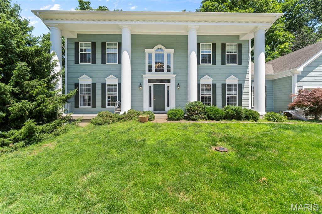Welcome to this exceptional 5-bedroom, 3.5-bath home offering over 4,600 square feet of beautifully updated living space in the highly sought-after Rockwood School District. Perfectly situated in the desirable Wildwood area, you’ll enjoy being just minutes from Chesterfield, shopping, dining, parks, and everyday conveniences.
Step inside to discover an inviting floor plan with 9-foot ceilings on every level, creating an open and airy feel throughout. French doors lead from the living room into the spacious family room, where a cozy wood-burning fireplace creates the perfect gathering space. A rear staircase adds both charm and functionality to the home’s thoughtful design.
The show-stopping kitchen has been beautifully updated with 42-inch cabinetry, a full granite backsplash, granite countertops, a center island, and a convenient wet bar connecting the kitchen and family room. The adjoining breakfast area features a walk-out bay that opens to the deck, making indoor and outdoor entertaining effortless.

Retreat to the spacious primary suite featuring a gas fireplace, ceiling fan, and a luxurious en-suite bath. Every bathroom in the home has been tastefully renovated with granite-topped double vanities and updated finishes. The secondary bedrooms provide plenty of space, including one featuring a charming bay window.
The finished lower level expands your living space with a large recreation room, wet bar, fifth bedroom, and a full bath—perfect for entertaining, overnight guests, or additional living space.
Additional highlights include a finished, insulated oversized 3-car garage with abundant storage and direct access to a spacious laundry and mudroom complete with a utility sink and durable granite flooring.
Situated on over half an acre, this property backs to mature trees and offers added privacy. Located within the attendance area for Babler Elementary, Rockwood Valley Middle School, and Lafayette High School, this home combines luxury, space, and an unbeatable location. Homes of this caliber in Wildwood don’t last long—schedule your private showing today! Showings begin July 3rd!