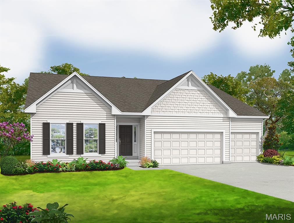 The SIERRA by Consort Homes.  BASE PRICE* 2,240 sq ft, 3 beds, 2 bath, ranch home. The open floorplan offers flexible living space including spacious Kitchen adjoining Breakfast, Great and Dining Rooms. The well-designed Kitchen workspace features plenty of cabinetry, island and pantry. Main floor laundry. Main floor Master Bedroom Suite with private bath.  Some options include tray ceilings in Primary Bedroom; window wall and/or fireplace in Great Room; added Sunroom; and optional Primary bathroom layouts. Some INCLUDED Features: 9' main floor ceiling heights, 3-car garage, High efficiency HVAC and appliances, Sealed ductwork, House wrap, Air infiltration/Energy seal package, Premium wood construction, Low E vinyl windows, 50-gallon water tank, sump pump/pit, Brushed nickel plumbing and light fixtures, fully sodded yard and more. 

Personalize your home with the assistance of our design consultant! 

Photos are of a previously built Sierra. Some items shown may be upgrades.