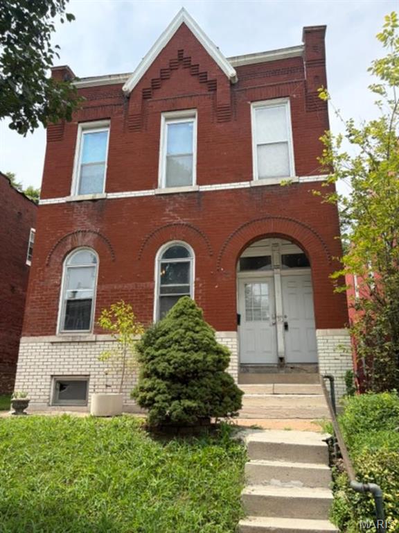 Add a reliable revenue generator to your portfolio with this well-structured two-unit residential home. Featuring two complete units— first floor offering 2 large bedrooms and functional living space, upstairs unit has potential for three bedrooms with room above the stairs,  This property delivers income potential with projected market rents of $800–$850 per unit ($1,700/mo total potential gross). Excellent opportunity for seasoned investors seeking low-vacancy 2/3 bedroom units or owner-occupants looking for a smart house-hack.   Priced to move!