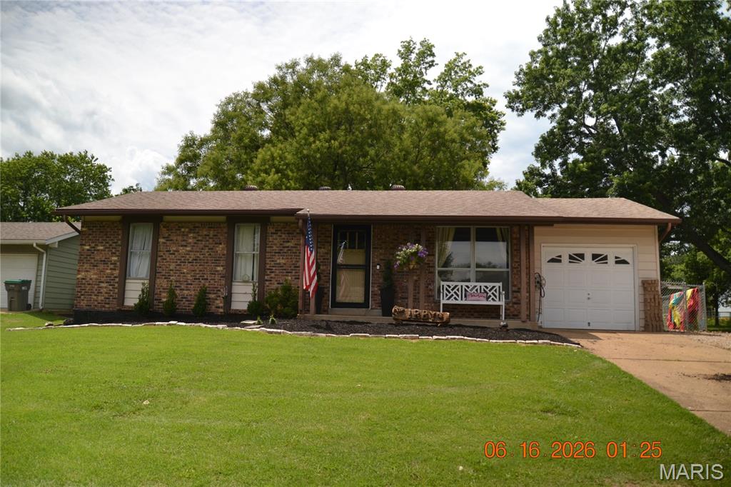 Welcome home with this updated 4 bedroom, 2 full bath home with open floor plan and great curb appeal with brick front and recently added landscaping !!!  New HVAC system, several "Alexa smart" features including lighting, front door locks and more, all stainless appliances stay, kitchen island, crown molding, fresh paint, new front door, updated light fixtures, updated bathrooms, as well as too many  other updates and improvements to count, The owners "loved" this home and it shows in every detail !!! Extra high fully fenced LARGE back yard to keep kids safe and keep the pets IN, 14x8 shed recently added for outdoor projects or yard tools, nice garage with back yard entry, additional parking space for the boat or camper, and full finished DRY basement !! 1 year home warranty with buyer preferred upgrade being offered, close to town, parks, and friendly neighbors.  This is a great place to call HOME !!!
