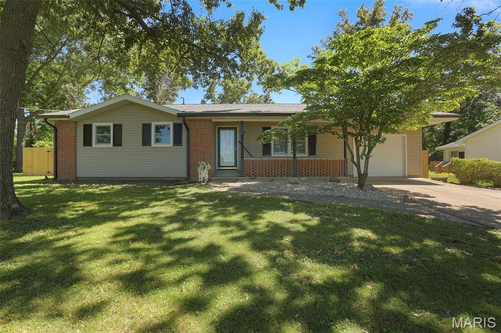 Welcome Home to this charming and cozy 3 bedroom, 1 full bath home in Carlinville. This well-maintained home offers a 1 car garage with numerous updates that provide peace of mind for years to come.  Step inside to find a freshly painted interior featuring all new doors and door hardware, ceiling fans, outlets and fixtures.  An updated bathroom, remodeled in 2023 adds modern style and functionality while the beautifully renovated sunroom offers the perfect space to relax, entertain or enjoy your morning coffee.  Major improvements include a new roof (2024) new Anderson Windows(2024), new gutters (2022), new hotwater heater(2023), and a new privacy fence(2025), making this home truly move-in -ready.  The Kitchen comes equipped with a refrigerator, electric range/oven, and garbage disposal, all of which will remain with the home.  For added convenience, the washer and dryer will also stay.  Whether you're a first time home buyer, or wanting to downsize, this home combines comfort, updates and value in a great location.  Schedule your showing today!  Buyer to verify all MLS Data prior to making an offer.