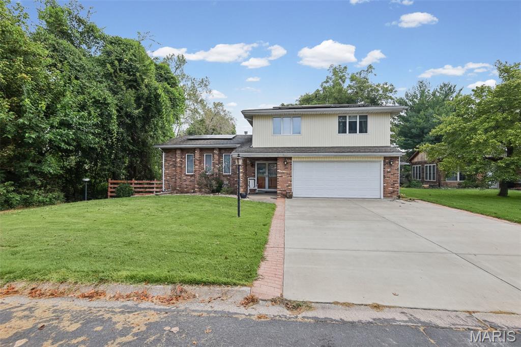 Move right in to this beautiful home in the highly desirable Kendall Hill neighborhood. The unique floor plan is incredibly open while also having private spaces to enjoy.

To the left of the front door is the first of THREE living areas. Wood beams, a vaulted ceiling, and large windows that let in an abundance of natural light are the highlights of this inviting room! Around the corner, you'll walk into the full dining area and then the kitchen boasts a freestanding island with built-in cooktop, quartz counter tops, huge pantry, double oven, and stainless appliances. The wine rack above will stay. It also features a lovely breakfast nook with a gorgeous bay window that looks out over the backyard. Just a couple of steps down, you'll find the second living space. Entertain and relax around the cozy fireplace. This room also has an extra large storage closet that has been used as a walk-in pantry and small appliance station. The sliding doors walk out to the expansive back deck with stairs leading to the lower level. A stunningly remodeled half bath and the laundry are also located on the main floor.

Two full bathrooms and the four bedrooms are located up the half-flight of stairs from the front living room. One is an ensuite for the spacious primary bedroom.

The large lower level rec room with a wet bar is the perfect space to gather. With enough space for a giant sectional, you'll have seating for everyone!  Another set of sliding doors leads out to the private side patio. The bonus room is also down there if you need an office, craft room, or informal guest room. A full bathroom is conveniently located between this bonus room and the rec room.

Solar panels that cover most of the electric bill, you will even enjoy savings on your utility bills! Ask your agent for the info in the disclosures.

Schedule a private showing or attend the Open House on Sunday, Sept 20th from 1-3pm.


*Virtually staged furniture in some of the images may not be to scale and are intended solely to help visualize the space's potential.