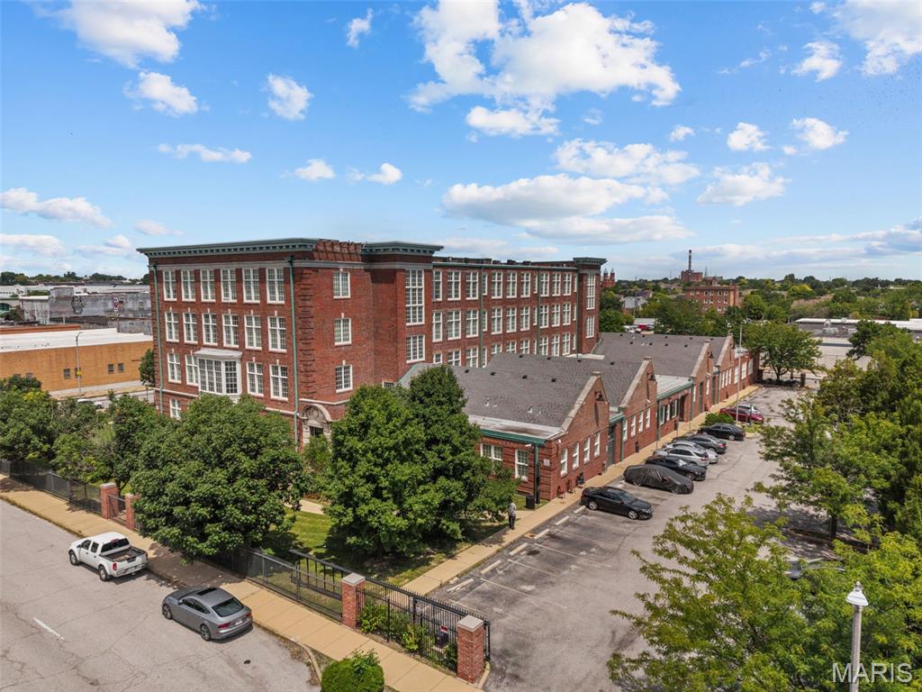 The Franklin School Apartments, a 75-unit, four-story, 77,127 SF historic conversion — originally built in 1909 as a school designed by prominent architect William Ittner and fully redeveloped in 2006 through a Historic Tax Credit renovation executed by HBD Construction, including all-new plumbing, electrical, HVAC, windows, and much more. The property leased to full occupancy within four months of that delivery, and nearly two decades later its core building systems remain sound, giving a buyer a renovation plan focused on cosmetic updates and lease-up rather than deferred infrastructure risk.

At 66.7% occupancy with a predominantly month-to-month rent roll, the 25 vacant units here allow for a new owner to begin renovating and leasing immediately. Average in-place rents of $618/unit sit $232 below the $850/unit market average across 74 one-bedroom units and one studio, putting substantial upside within reach on nearly the entire building. Historic Tax Credit eligibility at the state and federal level further offsets renovation capital, and two attached grass lots add optionality for future parking or amenity development.

Franklin School Apartments sits in Downtown West, less than one mile from the new NGA West headquarters — the $1.7 billion National Geospatial-Intelligence Agency campus and the largest federal investment in St. Louis history, bringing approximately 3,150 employees directly into the submarket.  Just to the south, the new MLS Stadium (Energizer Park) was recently completed for $457 million and is a huge attraction and development catalyst for the neighborhood.

A structurally sound, systems-renovated historic asset at $45,333/unit, a $232/month rent delta with an immediate lease-up runway, tax credit upside, and a location benefiting from the largest federal investment St. Louis has ever seen — Franklin School Apartments delivers outsized value-add potential with minimal execution risk.