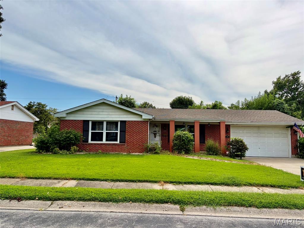 SOMETIMES THE HOUSE YOU ALMOST MISSED BECOMES THE ONE YOU WERE MEANT TO FIND! SECOND CHANCE ON THIS GREAT OPPORTUNITY in St Charles City Spacious 3 bed, 2 bath Ranch Home offers 1260 square feet of comfortable OPEN living space in highly sought after location, close to schools, dining and shopping. This lovely Ranch Home features, Spacious kitchen with custom cabinets, granite counter tops, designer tile backsplash, SS appliances including gas stove, OPENS TO DINING AND LIVINGROOM with large newer tilt-in windows for plenty of natural light, hardwood floors THROUGHOUT THE ENTIRE MAIN FLOOR, 14x12 Primary suite with Walk-in closet and full bath with shower, 2 secondary bedrooms, hall bath with tub & shower. Upgrades include Full rewired electrical system, newer tilt in windows, newer concrete driveway, newer AC & water heater, roof in 2015 recently passed inspection, some paperwork available. House had lead paint abatement and mold remediation back in 2015, paperwork inside house for your review. Older finish in LL that was in the beginning stages of renovation but never made it to fruition. OVERSIZED DRYWALLED GARAGE, SOLID BONES in this house, TONS of POTENTIAL for those not afraid of a little work, ready for your personal cosmetic updates to make it your own! See photos and a few short walk through videos! House is being sold "as is" Seller will pay for no inspection OR repairs.