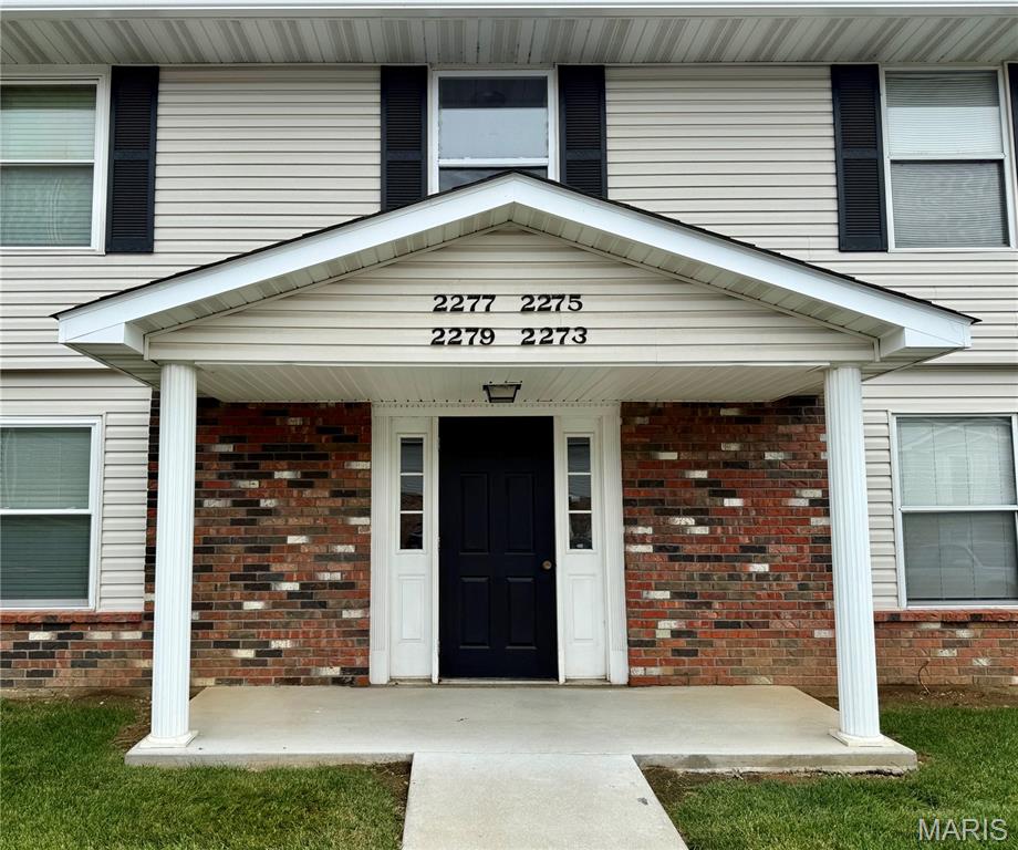 OPEN HOUSE SUNDAY 1-3pm! A beautifully maintained, ground-floor condominium in the highly sought-after St. Peters Condos community. This 2-bedroom, 1-bathroom residence offers comfortable and move-in-ready living space designed for the buyer who wants the benefits of homeownership without the hassle of exterior upkeep. Whether you are a first-time buyer or a downsizer seeking simplified living, this property delivers on every level. Step inside to find a bright, open floor plan that has been freshly painted. A large sliding glass door bathes the room in natural light while opening directly to the lush, green, common area behind the building — a private, peaceful spot for morning coffee, outdoor relaxation, or convenient access for pets. As a ground-floor unit, you step right outside without navigating a single stair. The kitchen is both functional and attractive, including an extended breakfast bar to accommodate bar stools, updated, stainless-steel, Whirlpool appliance package — featuring a newer electric range, built-in microwave, dishwasher, and refrigerator. Upgraded, soft-close cabinetry with newer countertops, and durable LVP flooring throughout the kitchen, breakfast area and living room. Both bedrooms are comfortably proportioned with large windows that invite natural light, ceiling fans for year-round comfort, and ample closet space. The flexible second bedroom adapts easily as a home office, nursery, or guest room depending on your needs. The St. Peters Condos HOA delivers outstanding value at just $268 per month, covering trash removal, exterior building maintenance, lawn care, snow removal, exterior building insurance, basketball courts and large, updated SWIMMING POOL! Upcoming $2,700 special assessment for roof replacement has already been paid. Location offers convenience and quick access to highways, shopping, restaurants, Rec-Plex & walking trails!