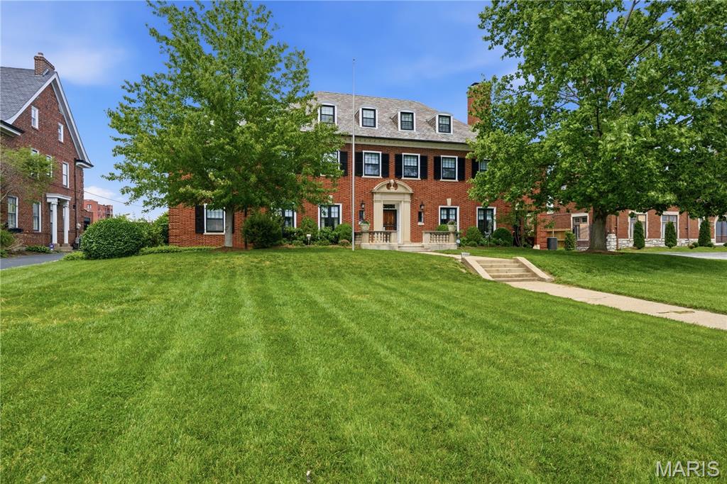 Built in 1927 and held by the same family for generations, this distinguished Georgian Revival estate is being offered to the public market for the first time in more than 75 years.
Designed by renowned architects LaBeaume and Klein, the home is listed on the National Register of Historic Places and is located within the Forest Park Historic District.
With more than 7,400 square feet, the residence showcases exceptional original architectural character and craftsmanship throughout. A grand marble entry hall and sweeping marble staircase set the tone for the gracious interiors. In the late 1980s, an approximately 2,000-square-foot addition was thoughtfully designed by Steve Smith at the The Lawrence Group, expanding the home with a generous breakfast room and spacious family room while complementing the original architecture.
The second floor offers four bedrooms and three full baths, with an additional large bedroom on the third floor. Original architectural details and spacious proportions highlight the timeless elegance and character of the home.
Set on more than 1.1 acres of park-like grounds, the property features an in-ground pool, a private patio, and a charming courtyard—ideal for entertaining, relaxing, and enjoying the serene setting.
Offered as-is, this estate presents a unique opportunity to enjoy a historic St. Louis home with its original character and architectural details intact, while offering the flexibility to thoughtfully update or reimagine it over time. Its historic designation may also provide potential tax credits for qualifying renovations.
Seller requires proof of funds or pre-approval prior to showing. Property is being sold as-is; seller to make no repairs. Buyer to rely on this own due diligence