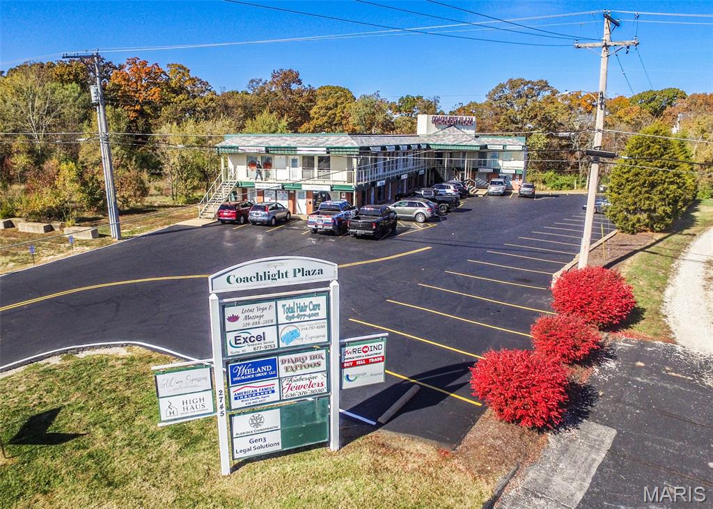 Investment Opportunity! Great Hwy 30 visibility. Fast growing area. Across from the Aldi's Plaza. The Walmart Super Center  is located across the street. This building had been updated and remodeled. Very well maintained & shows like new. All lease's are triple net. (so yearly expenses are recouped from tenants) All units currently leased. Including the three storage units in the lower level. Location: High Traffic, Hwy/Interstate Frntg, Retail Center
