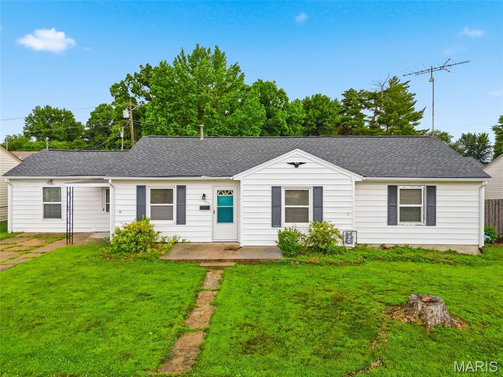 Priced to Sell! This 3-bedroom, 2-bath ranch home offers plenty of space and flexibility to fit your needs. The spacious kitchen features abundant cabinet and counter space, and all kitchen appliances will remain with the home. The former garage was converted into additional living space several years ago, creating a versatile bonus room that could be used as a family room, home office, hobby room, playroom, or additional sleeping area. The roof is only 2 years old, providing peace of mind for years to come. The bedroom layout includes a smaller bedroom that serves as a pass-through to one of the other bedrooms. Because of this arrangement, it has often been utilized as a large walk-in closet but could also make an excellent home office, nursery, or flex space. The hallway bathroom is currently being updated with new flooring, a new toilet, and a new tub surround. These improvements are scheduled to be completed by June 29, 2026. Don't miss this opportunity to own an affordable home with flexible living spaces and room to make it your own! Selling "AS IS".