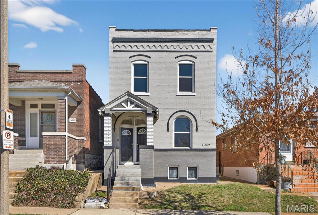 Nestled in the heart of South City, 4049 Winnebago St is a rare two-family property that offers flexibility and opportunity, whether you’re an owner-occupant or an investor. With the second floor rented through January 2027 for $1000/month, this well-maintained duplex is perfect for those looking to live in one unit while generating rental income from the other—or for investors eager to rent out both units in this sought-after neighborhood. Each unit is thoughtfully designed, showcasing a blend of classic charm and modern updates. Gleaming hardwood floors, sunlit living spaces, and timeless architectural details create a welcoming atmosphere. The updated kitchens in both units feature stylish cabinetry, sleek countertops, and stainless steel appliances, making them as functional as they are beautiful. Spacious bedrooms and well-appointed updated bathrooms add to the appeal, ensuring comfort and practicality. Outside, the property boasts a large backyard oasis complete with a patio for outdoor gatherings, a fenced yard ideal for pets or play, and a parking pad for off-street parking and a large clean basement for extra storage. Situated in a vibrant, walkable neighborhood, 4049 Winnebago St places you just minutes from Tower Grove Park, beloved local restaurants, and unique boutique shops. Whether you’re enjoying the tree-lined streets or exploring nearby cultural attractions, this location truly offers the best of South City living. Don’t miss this outstanding opportunity—schedule your showing today and discover how 4049 Winnebago St can fit your lifestyle or investment goals!