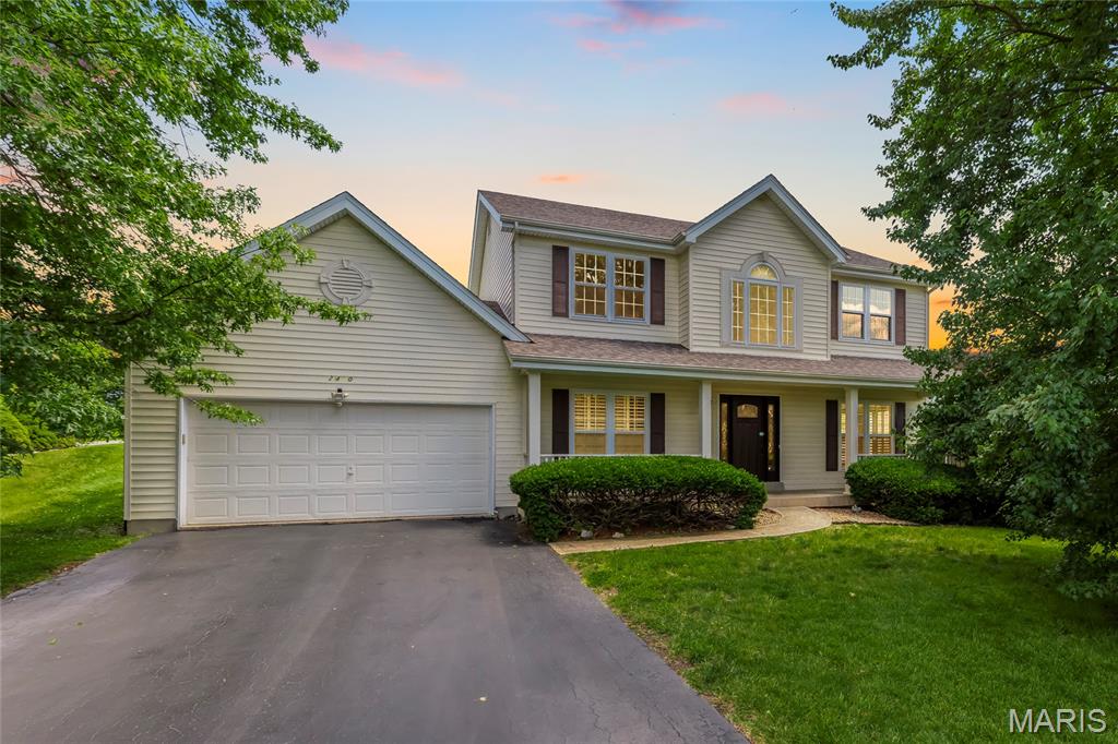 Beautifully updated and thoughtfully improved, this Chesterfield home offers the perfect blend of comfort, style, and functionality in a highly desirable location. Extensive recent upgrades include all new windows and front and rear doors in 2023, along with a newer HVAC system installed in 2018.

The stunning kitchen has been beautifully refreshed with white cabinetry, quartz countertops, LVP flooring, center island, double wall ovens, gas cooktop, updated lighting, wet bar, and spacious eat-in area featuring a bay door overlooking the backyard. LVP flooring continues into the dining room for a seamless, modern feel, while the family and living rooms offer warm, comfortable carpeting. Elegant shutters throughout the main level add timeless character, complemented by impressive 9-foot ceilings and abundant natural light.

The main floor laundry room is designed for everyday convenience with built-in lockers and cubbies for organized living. Upstairs, the luxurious primary suite serves as a private retreat with walk-in closet, double sinks, heated floors, separate soaking tub, and oversized rain shower in the beautifully remodeled bath. Custom shutters continue throughout the second level, along with recessed lighting in every bedroom and professional closet organizers in all closets. The updated hall bath adds additional style and functionality for family or guests.

Additional premium features include a whole-house water softener system, Osmo Prosis drinking water filtration system, heated bidet toilet seats, burglary alarm system, attic fan, and custom-made curtains throughout the home. With quality updates at every turn and a sought-after Chesterfield location, this home is truly move-in ready and designed for comfortable everyday living and entertaining alike. Great location - easy access to major highways, close to Whole Foods and walking distance to Parkway West High & Middle Schools!