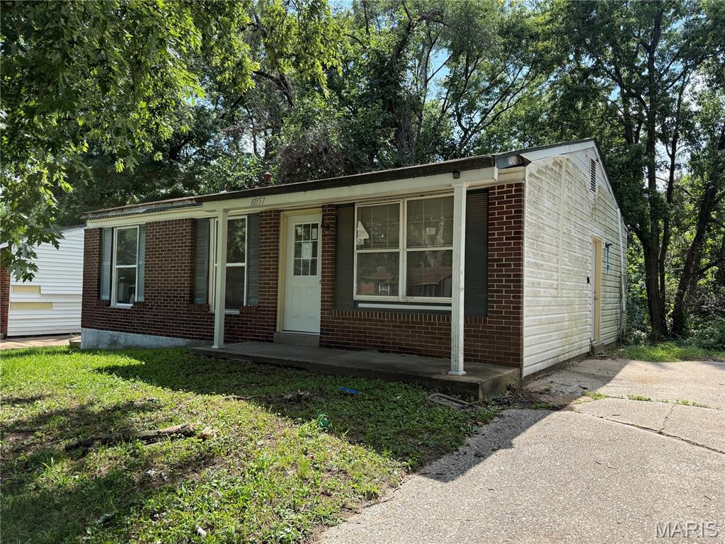 Attention Investors! Investor special with tremendous upside in an up-and-coming neighborhood! This spacious home has already been gutted and is ready for your vision. With much of the demolition complete, you can skip the tear-out and get straight to rebuilding.

The layout offers exceptional potential, including **two separate living areas**—a main living room plus a unique **sunken family room overlooking the back patio**, creating a floor plan that's uncommon for the area. Original hardwood floors remain in portions of the home, many of the windows have already been replaced, and most of the electrical has been updated, giving you a strong head start on the renovation.

The basement offers even more opportunity, with a **former bathroom location already in place, providing the potential to add another full bath**. It also previously featured a **dedicated laundry room with existing washer/dryer hookups**, making it easier to restore those utilities or reconfigure the space to suit your renovation plans. The lower level provides excellent potential for additional finished living space, added functionality, or increased value.

The large backyard provides plenty of room for outdoor entertaining, future improvements, or additional landscaping. To help jump-start your project, **some construction materials will be included with the sale**.

The neighborhood has demonstrated strong resale activity. For reference, the significantly smaller home at **10112 Castle Drive** (945 sq. ft.) sold for **$170,000 in July 2025**, and **10241 Royal Drive** (948 sq. ft.) sold for **$169,000 in December 2025**. This property offers substantially more living space and a flexible layout, making it an exciting opportunity for investors looking to maximize value.

Whether you're planning a fix-and-flip, a **BRRRR (Buy, Rehab, Rent, Refinance, Repeat)** strategy, a long-term rental, or your next renovation project, this property is a true blank canvas with endless possibilities. Bring your contractor, your imagination, and your vision!