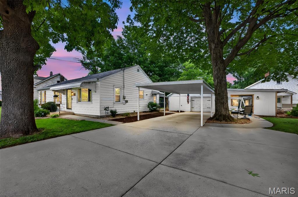 Welcome to 310 Depot Street in the heart of Old Town St. Peters — where timeless character meets everyday comfort. This charming ranch-style home offers over 1,600 square feet of living space with 2 bedrooms, 2 bath, and a warm, inviting layout full of personality and functionality.

Built in 1948, this home blends classic craftsmanship with practical updates.  The home is loaded with natural light in its spacious living room, kitchen, and large primary bedroom.  

Situated on a large 0.27-acre double lot, the property includes a detached garage, workshop/storage area, bonus living room/ office off garage, fenced yard, and plenty of off-street parking — ideal for hobbyists, small business owners, or anyone needing extra space. The level yard and outdoor living areas provide endless opportunities for entertaining, gardening, or simply enjoying the outdoors.  Additional opportunity with double lot zoned residential/commercial.  

Located in an established neighborhood near shopping, Hobos, The Co-Op, parks, and major highways, this home combines small-town charm with easy access to everything St. Charles County has to offer.

Schedule your private showing today and discover the charm, space, and potential this special property has to offer.