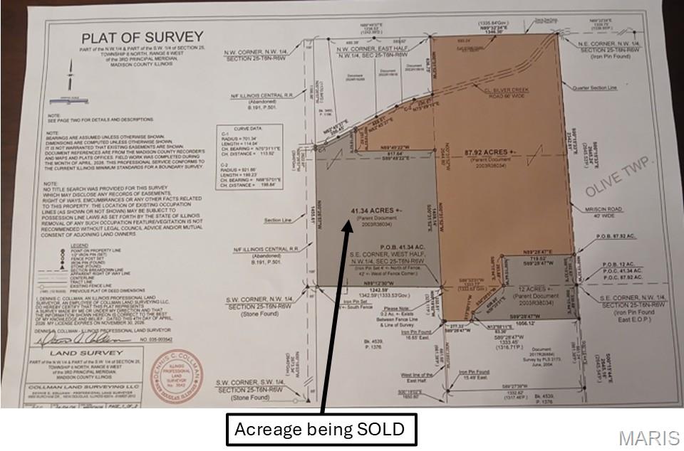 Not is subdivision - Land