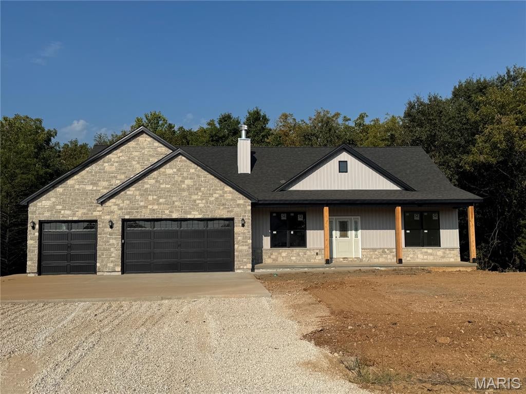 Welcome home to country living in Lincoln Counties newest subdivision Hickory Heits. Nestled in a family friendly small community is the Sierra model custom ranch home in extreme southern Lincoln county with early September completion date. Step inside to an open, inviting floor plan where everyone can stay connected while hosting guest, helping with homework, or keeping an eye on what's cooking. Your 1765 sq ft, 3 bedroom, 2 bath new home will impress your guests with the top notch finishes but more importantly it will be a great place for your family. The farmhouse style front of the home includes stone, maintenance free vertical vinyl and an enormous covered front porch to enjoy the evenings on. As soon as you enter the home you will notice the attention to detail, 9 ft main floor, wood burning fireplace, and the openness in the great room, kitchen, and dining room. The kitchen has soft close drawers and doors, granite countertops, and the full stainless steel appliance package. Just past the dining room is a sliding door that leads to a covered deck that overlooks the back yard and the trees behind the house. There is an open field beyond the trees for added area to play. The divided floor plan has the master bedroom on one end and bedrooms 2 and 3 on the other end. All bedrooms are a comfortable size with plenty of natural light. The primary bedroom suite is complete with the large marble shower and double vanity in the master bathroom that all leads to the large walk in closet. Plan for the future with the full 9 ft pour walkout basement that includes a bathroom rough in and plenty of options for finishing it down the road. The Sierra model is energy efficient with the Trane electric HVAC, blown-in insulation in the ceiling and double pane insulated windows. Enjoy parking your large vehicles and toys inside the oversized 28'x32' three car finished garage complete with garage door openers, keypad for easy entry, service door and plenty of natural light from the windows in both garage doors. Don't miss out on this high quality home in a great neighborhood. Builder has been told by Lincoln County that Patton Road will be paved this year. Hickory Heits Court will be hard surfaced after all 10 homes are complete.