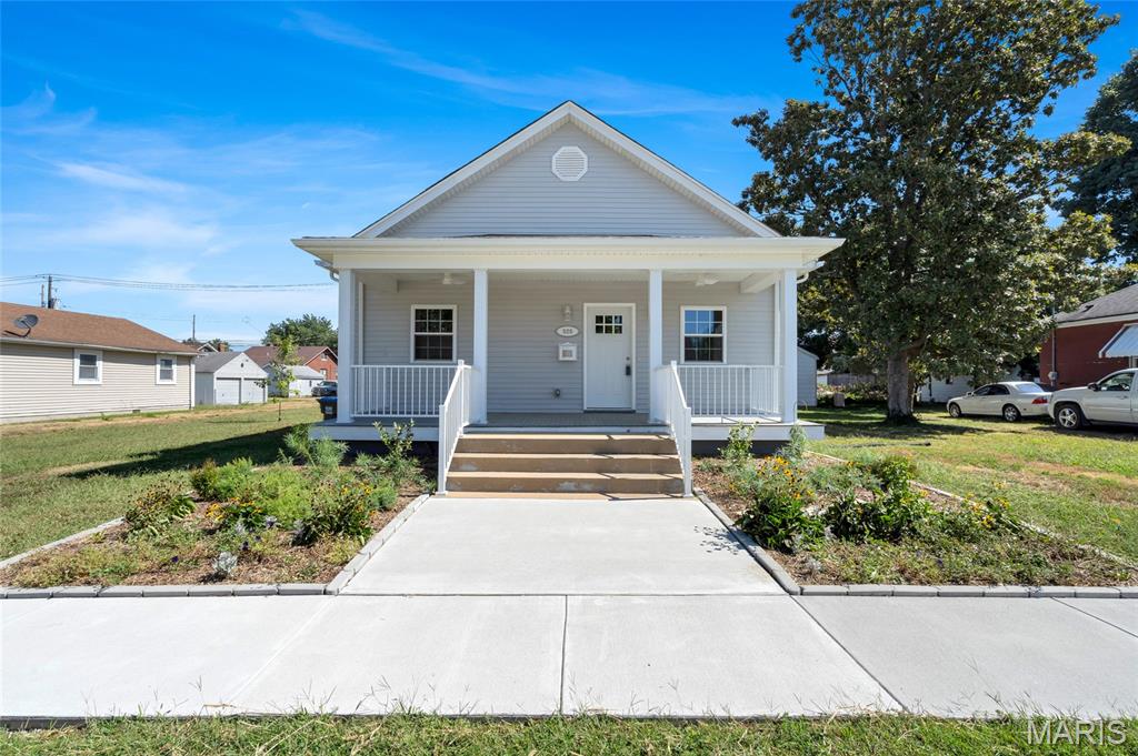 Prepare to be impressed! Originally built in 1923, this home has been completely taken down to the studs and thoughtfully rebuilt — delivering the charm of a classic home with the peace of mind of essentially new construction. With all updates completed in 2024–2025, including HVAC, Energy Star appliances, select windows and doors, this property is truly move-in ready.
Soaring ceilings and modern luxury finishes complement the spacious double lot. The 3-bedroom, 2-bath layout includes a private primary suite with an additional flex room perfect for a home office, lounge, or custom dressing space.
The beautifully redesigned kitchen steals the show with a center island, two large pantries, and seamless flow into the oversized dining area made for gathering. Main-floor laundry, luxury vinyl plank flooring, and a full-width basement offer both convenience and future potential.
With a 12-foot attic peak ready for creative possibilities and an outbuilding offering guest suite or garage potential, this home delivers space, flexibility, and style. Sale includes 06-28.0-202-021 & 06-28.0-202-022
