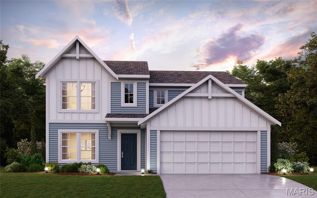New construction by Fischer Homes in the beautiful Streets of Caledonia community, featuring the stunning Fairfax design. This thoughtfully designed layout is perfect for style and practicality with 4 bedrooms, 2 full baths, and 1 half bath. The inviting family room is the heart of this plan, making it the perfect gathering space. The open kitchen with a large island and walk-in pantry connects to the morning room. The owner's suite features a private bath and walk-in closet. The spacious 2-bay garage completes this exceptional home.