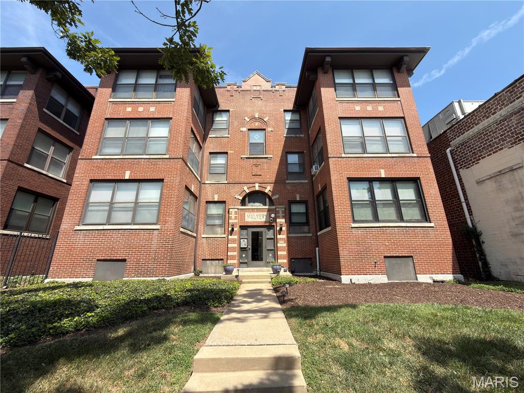 Investment Opportunity or Owner Occupant! This 2 bedroom 1st floor condo has been a rental for several years. New Carpet. Excellent opportunity to add your own personal touch and settle into the DeBaliviere Place area. Located just a few walking blocks from Forest Park! This place needs a little TLC to truly make it shine. One Parking space included with this unit. It also has in-unit washer and dryer. Unit is being sold as-is, owner intends to make zero repairs prior to closing or provide occupancy permit.