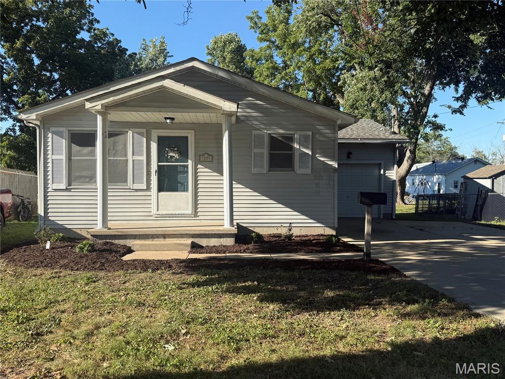 Come and see this affordable move in ready home all on one level!  This home has an inviting front porch with a Living Room, spacious Kitchen with appliances, Laundry Room, Primary Bedroom with a 1/2 bath, a 2nd & 3rd Bedroom and a hall bath! This home has all new flooring and paint throughout! The outside of the home offers a 1 car attached garage with a 2 car driveway and a patio in the backyard for your fall enjoyment!   Call today to schedule an appointment!