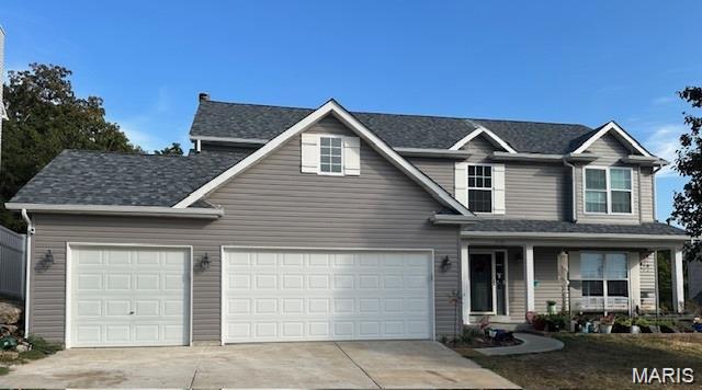 Located in a desirable subdivision convenient to Seckman Schools - Step into this 4 bed 4.5 bath elegant home with the main level featuring hardwood floors, living room and dining room, Updated kitchen with new gas stove (can be gas or electric), new dishwasher, and disposal. Main floor laundry/mudroom straight off the three car garage offers great convenience. Upstairs, four bedrooms await, two bedrooms share a Jack & Jill bath with another full in the loft area. The lower level has been finished and is a versatile space, ideal for working from home or hosting guests which includes a full bath. Outside, the large patio and built-in firepit with seating creates an inviting space for outdoor gatherings. House has a new roof, beautiful new gray siding, gutters, and a new fence for privacy. They have done a lot of outdoor work to double the among of useable backyard space for kids to play and to entertain. This Home is a Must-See!