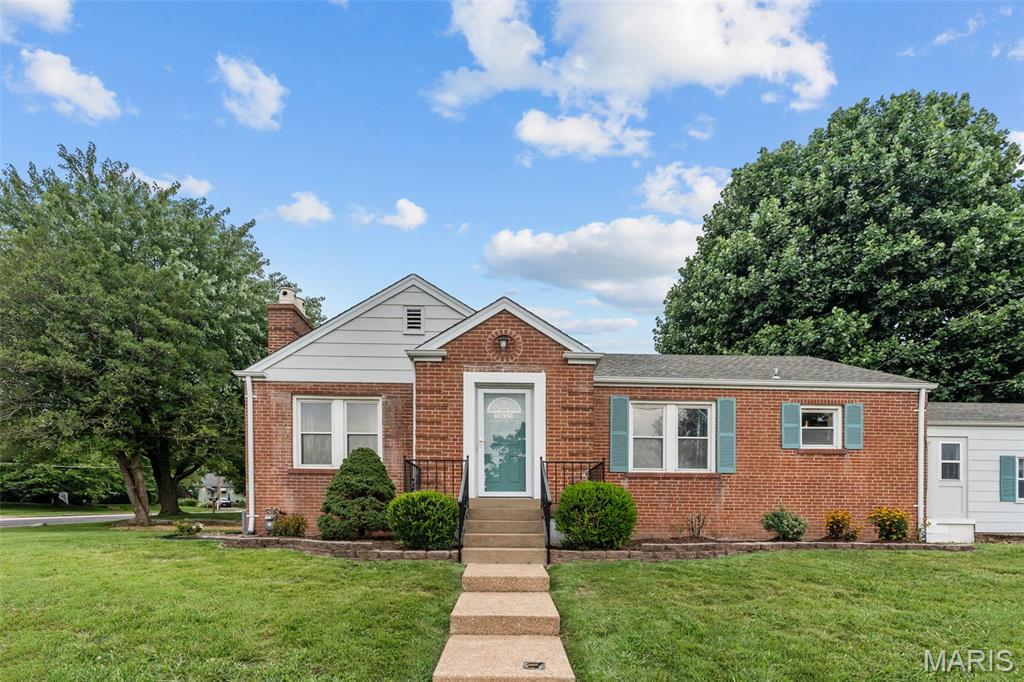 A charming, convenient, solid-brick home in Lindbergh schools! Located a stone's throw from major regional attractions (Grant’s Farm, Grant’s Trail system, Affton Athletic), the home is also close to countless shopping, dining, and entertainment venues.

The home’s original architecture adds a character that newer construction can’t replicate (Plaster coves, graceful arched openings, original fireplace/hearth, original doors, architectural brick, custom alcoves, original oak flooring, and beautiful original bathroom). It's cozy and authentic without being fussy.

Enter through the front porch/formal foyer with crystal pendant, or through the sunroom/office/flex space which connects the attached one car garage and remodeled kitchen. Kitchen features granite and coordinating stainless appliances. A central dining room, recently refinished hardwoods, and 2 sizeable bedrooms at opposite ends are just a few highlights. 

Outside, a large driveway leads to the garage, with updated landscaping and a recently tuckpointed chimney. Siding and trim have been freshly repainted throughout. Other recent improvements include new copper plumbing throughout, new water heater, and newer dual pane windows. 

The full basement features a walk out, dedicated laundry area, and abundant storage, with potential for additional living space. All kitchen and laundry appliances stay. This is about as turn key as it gets!