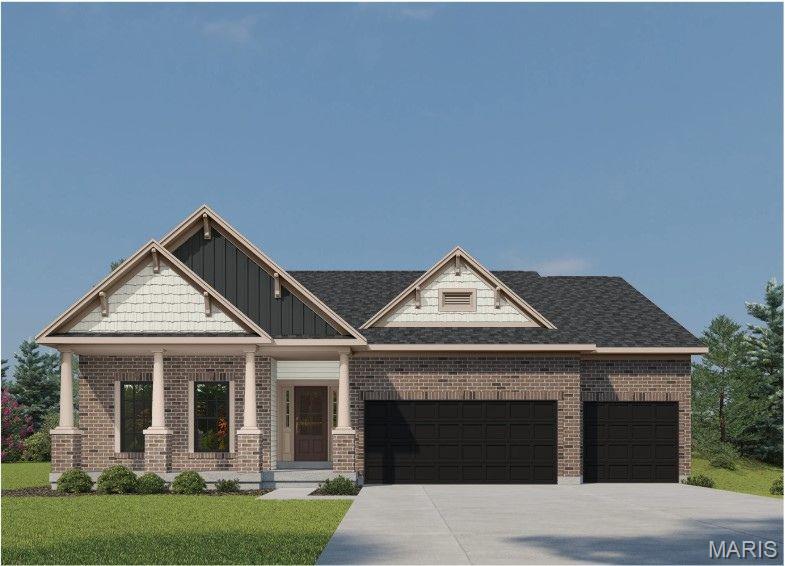 The SIERRA by Consort Homes is a thoughtfully designed single-story Craftsman-style residence offering 2,240 sq ft of finished living space with 3 bedrooms, 2 full baths, and a 3-car attached garage. The open main living area features a spacious great room with a 2-foot volume ceiling, electric fireplace, ceiling fan, and a window wall that fills the home with natural light. The luxury kitchen is designed with both function and style in mind, featuring quartz countertops and sink, stainless steel gas appliances, custom cabinetry with crown molding, staggered wall cabinets, soft-close dovetail drawers, full-extension drawers, deco-panels, refrigerator cabinet, hardware, pendant lighting, and island. Adjacent breakfast and separate dining rooms provide flexible dining and entertaining spaces. The main-level primary suite offers a relaxing retreat with a ceiling fan, walk-in closet, and private bath featuring an adult-height double-bowl vanity and a cultured marble walk-in shower. Two additional main-floor bedrooms include carpet flooring and bracing for future ceiling fans, and are served by a second full bath. Some included features: High efficiency HVAC & appliances, Sealed ductwork, House wrap, Air infiltration/Energy seal package, Premium wood construction, Low E vinyl window, 50-gallon water tank and more. 

Interior photos are of a previously built Sierra, some items shown may be upgrades.