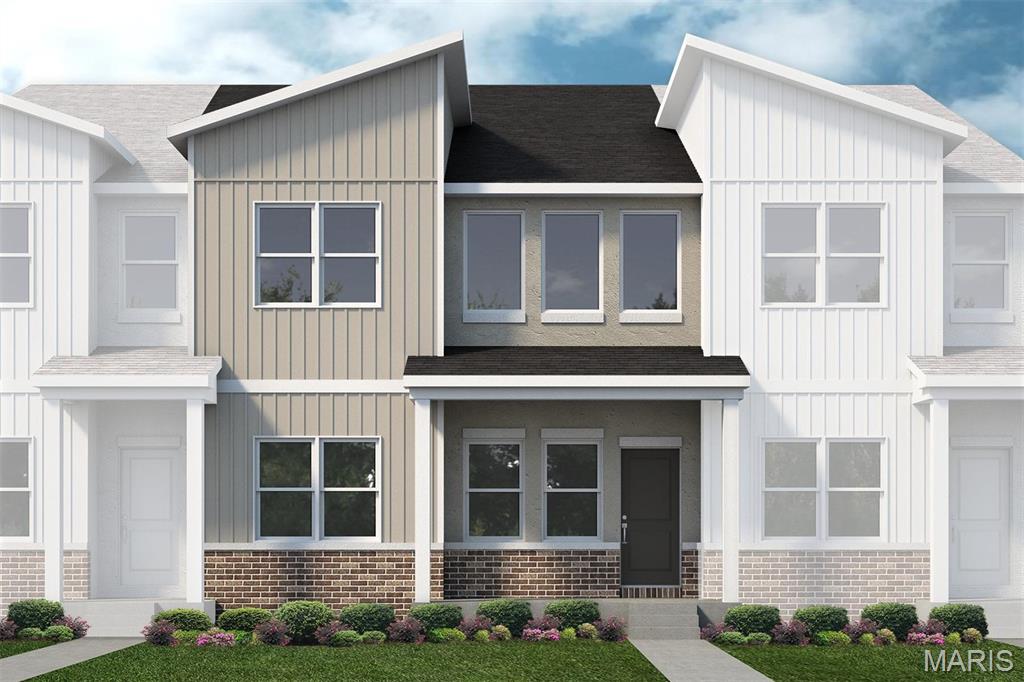 READY FOR JULY MOVE IN. Welcome to Lombardo Homes’ newest luxury modern lifestyle community—Crooked Creek at Cottleville Trails—ideally located in the heart of Cottleville. This thoughtfully planned neighborhood features the new Lifestyle 2-Story Townhomes and exceptional resort-style amenities, including a community pool and poolhouse, scenic walking trails, playgrounds, and inviting outdoor gathering spaces—all ready for the upcoming season.

The Wakefield floor plan offers a rare and desirable layout with a main-level primary suite and dramatic 2-story Great Room. This 3-bedroom, 2.5-bath home includes a 2-car rear-entry garage and over 2,000 sq. ft. of well-designed living space. The open main level features a spacious kitchen with adjoining dining area, powder room, family entry, and soaring Great Room. Upstairs you’ll find two additional bedrooms, a loft, laundry room, large walk-in closets, and added storage. A full basement provides excellent future finishing potential.

Limited golf-cart parking/storage is available for lease on a first-come basis—perfect for enjoying the Cottleville lifestyle.