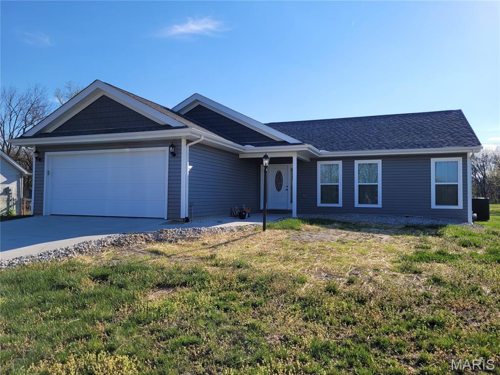 2 year old custom built home, 2 bedrooms, 3 baths, all appliances stay, granite counters in kitchen, whirlpool tub & walk-in shower in primary bath, tray ceilings in bedrooms & 4 season room. Daylight basement with full finished bath and some studded walls.