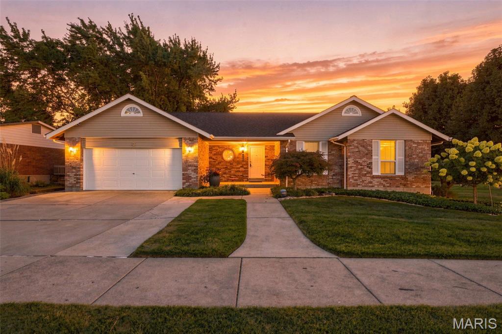 Beautifully situated on a picturesque cul-de-sac lot backing to common ground, this impeccably maintained 4-bedroom, 3-bath ranch offers the perfect blend of comfort, space, and thoughtful updates. A bright, open floor plan welcomes you with a spacious family room featuring a cozy woodburning fireplace, seamlessly flowing into the breakfast room and kitchen, where easy access to the deck creates an ideal setting for everyday living and entertaining.  The home has been lovingly cared for by its current owners since 2003 and features significant updates, including a new architectural shingle roof (2024), water heater (2024), and HVAC system (2023), providing peace of mind for years to come.  The finished lower level expands the living space beautifully with a large recreation room, wet bar, full bath, fourth bedroom, and finished laundry room, plus walkout access to the patio, making it perfect for guests, gatherings, or multi-generational living. Combining exceptional maintenance, generous living areas, and a tranquil setting, this move-in-ready home is a rare opportunity you won't want to miss.