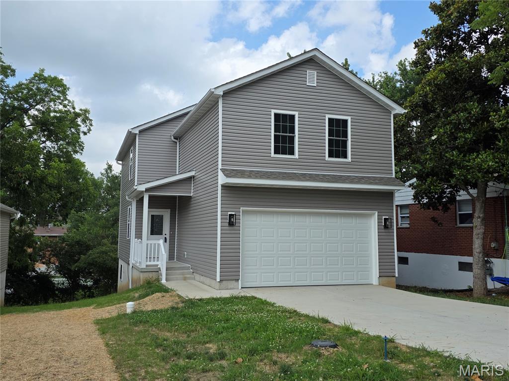 New Construction! MOVE IN READY! Efficient and comfort is the goal in this build.  
This home features 4 bedroom, 2 1/2 bath with an open floor plan includes 9' main floor ceilings. Premium 42" soft closing white Shaker Style cabinets with quartz countertops. 
Zoned energy efficient heat pump HVAC systems. Energy star rated heat pump water heater.  
Master bedroom with his and hers walk in closet and double sink vanity in the master bath. Laundry room on the second floor.  Walk in closet in all bedrooms. 
Oversize garage 20' wide X 22' deep with EV charging outlet. 8 foot pour walk-out basement with rough-in for full bath. **1-year builder's warranty.