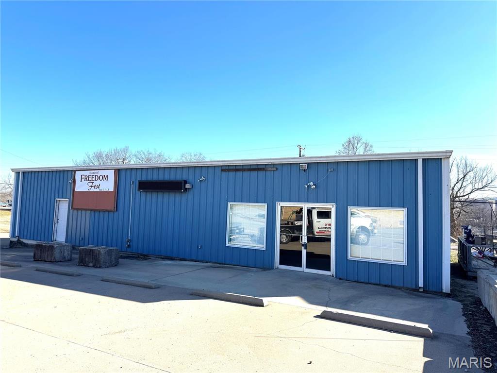 Check out this Awesome Business Opportunity.  Formerly a thriving restaurant, also has been a grocery/retail store, and was recently a Life 360 location. Location is Key word, Property sits at the Jct of Hwy 49 and K Highways, with high traffic volume. This is a RED IRON building in which the interior walls could be removed or rearranged for various purposes. Possible uses for this property are many. Complete with dining rooms, cashier stands, office area, restroom, storage room w/ receiving dock and kitchen area with commercial, stainless steel exhaust hood, and fire suppression system. Just Minutes from the beautiful Black River and K Bridge, as well as Clearwater Lake, Sam A Baker State Park, Johnson Shut Ins and Elephant Rocks State Parks. This would be ideal for another great Restaurant which is much needed in the community. Another possible use would be residential, multi-family units. Must See!!!