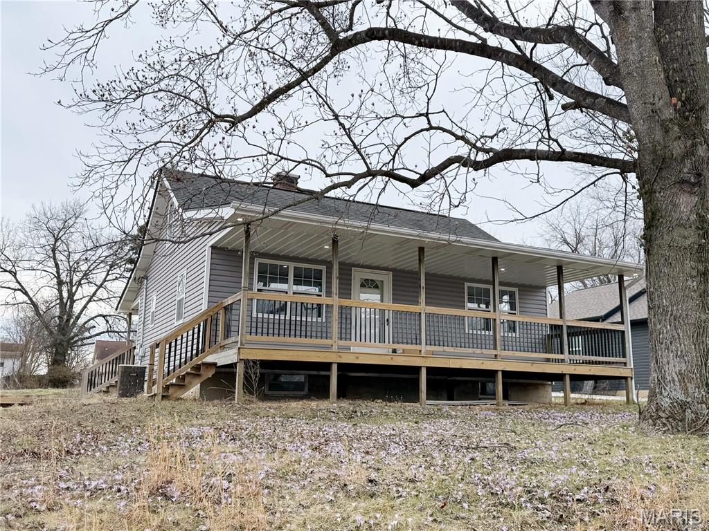WILLING TO COVER CLOSING COSTS AND REPLACE ROOF WITH ACCEPTABLE OFFER. This 3 bed, 1 bath, 1.5-story home has been recently remodeled with new luxury vinyl plank flooring, carpeted bedrooms, updated kitchen and bathroom, and all new kitchen appliances. Features include diesel heat, central A/C, and an unfinished walkout basement with room to expand.
Enjoy the large front and back decks—perfect for relaxing or entertaining. And don’t let the front yard fool you… the backyard is massive!
Located 30 minutes from Rolla, the Current River, and Montauk State Park, and just 2 hours from St. Louis, making it a great spot for both convenience and outdoor adventure. Construction to be complete April 2
Move-in ready and a must-see! AGENT OWNED